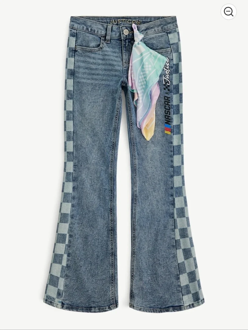 Justice Girl's NASCAR X Justice Collab Jeans